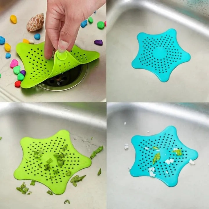 Silicon Sink Drain Drainer Filter//Catcher Nets for Kitchen Sink, Food Scraps, Hair