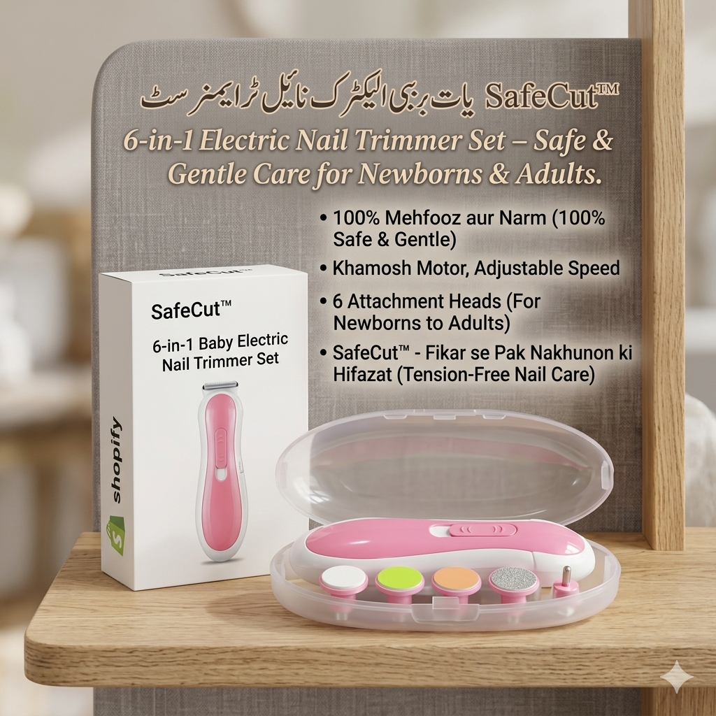 Baby Nail Clippers Safe Electric Baby Nail Trimmer, Baby Nail File Kit Born