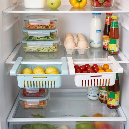 Adjustable Fridge Drawer Organizer
