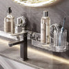 Luxury Acrylic Suction Bathroom Shelf & Organizer