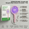 Electric Mosquito Killer Racket USB Zapper Home Indoor Pocket