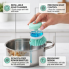 Kitchen Cleaning Brush With Liquid Dispenser