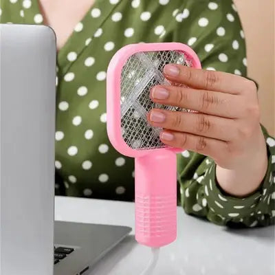 Electric Mosquito Killer Racket USB Zapper Home Indoor Pocket