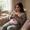 : Portable Menstrual Cramp Relief Heating Belt with Digital Display