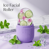 GlowUp™ Silicone Ice Facial Roller – Contour & De-puff Massager