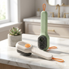 2-in-1 Automatic Liquid Soap Dispensing Cleaning Brush for Shoes & Clothes